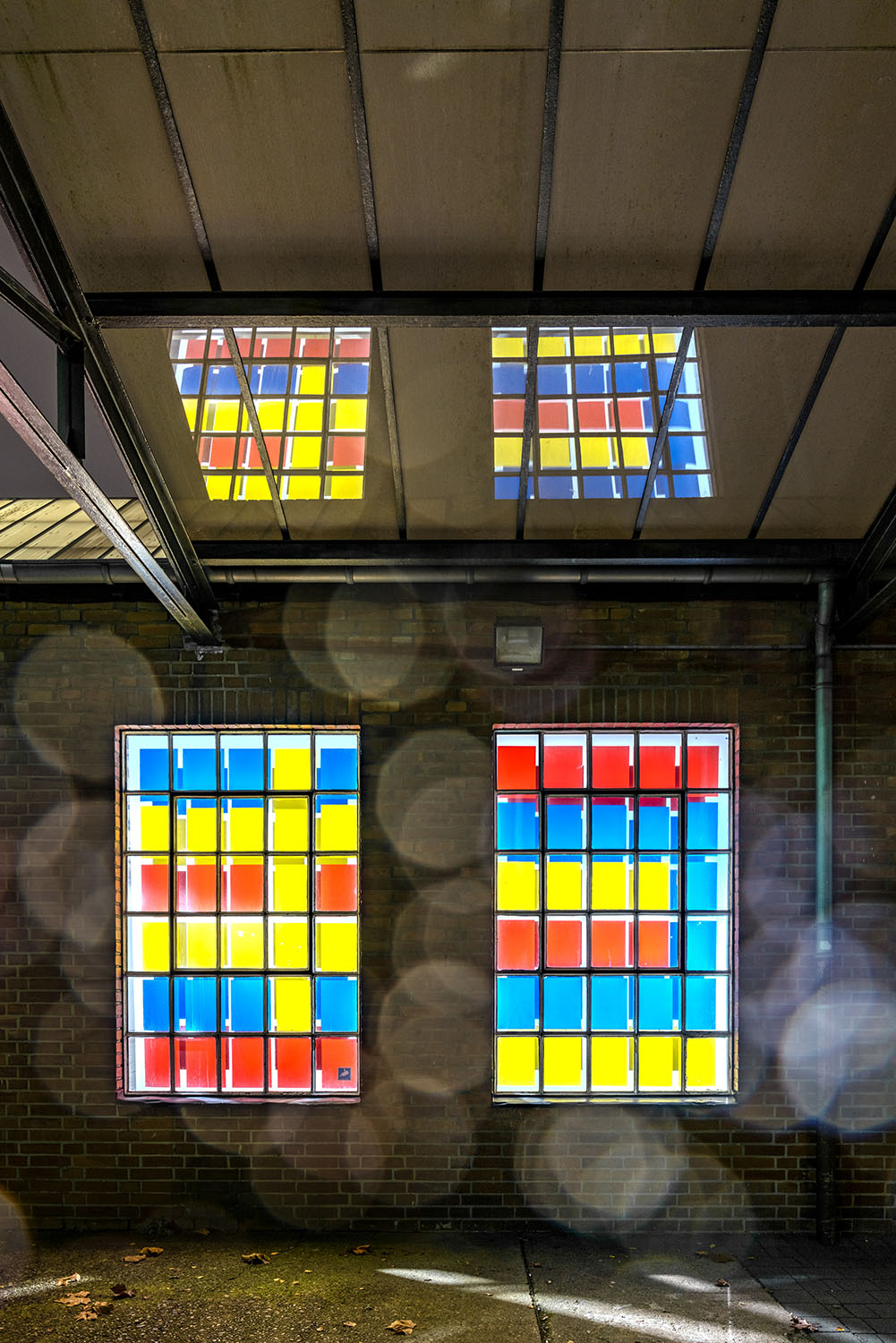 Farb  Licht  Spiel - Installation von Nikola Dimitrov & Norbert Thomas im Verein fr aktuelle Kunst / Ruhrgebiet, Oberhausen